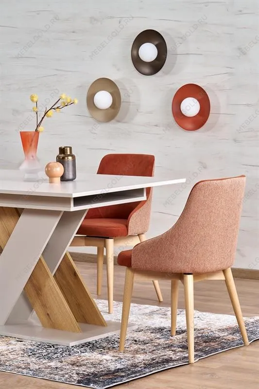 Стол обеденный Halmar XARELTO 130 (кашемир/дуб кремона) | изображение 12