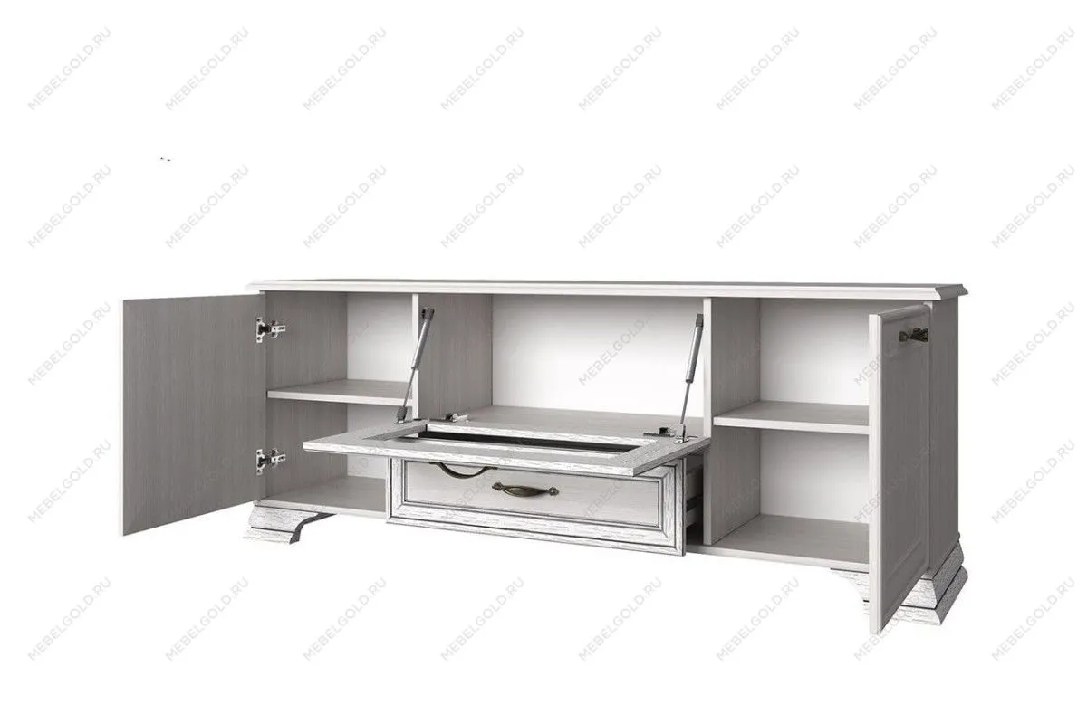 Центральный склад - Тумба Тиффани RTV 1V2D1S вудлайн кремовый | изображение 1