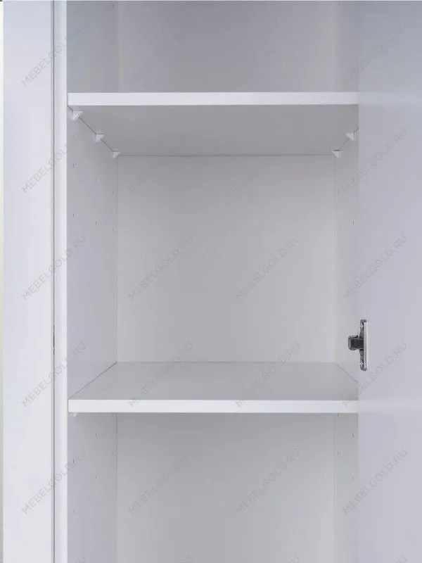 Шкаф распашной Сага, 3 двери, 132х64х215 см, белый/ясень | изображение 5