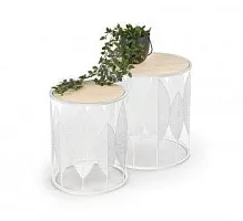 Белый/натуральный