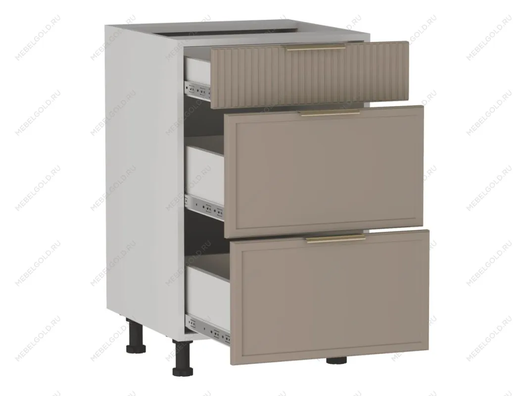 Стол с ящиками СЯ-50 (140/284), Берта (500*528*820) Мокко, 25123 | изображение 1