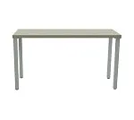 ИНГАР стол письменный ИКЕА / IKEA 2/ТТ 140x75x55, дуб беленый/белый | изображение 1