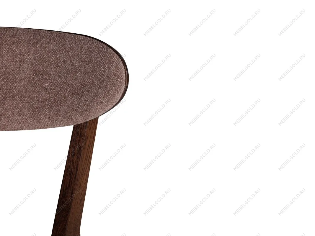 Стул RONDO мягкая спинка (Кофе глейс - 48 Букле Коричневый) | изображение 3