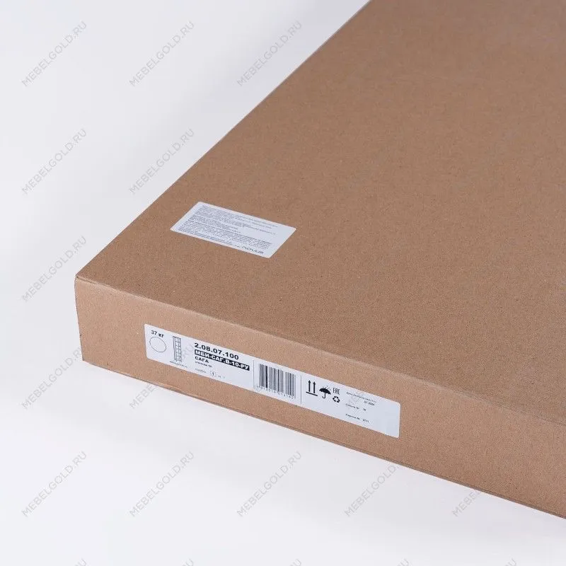 Стеллаж Сага, 50х42х215 см, темно-бирюзовый/ясень | изображение 5