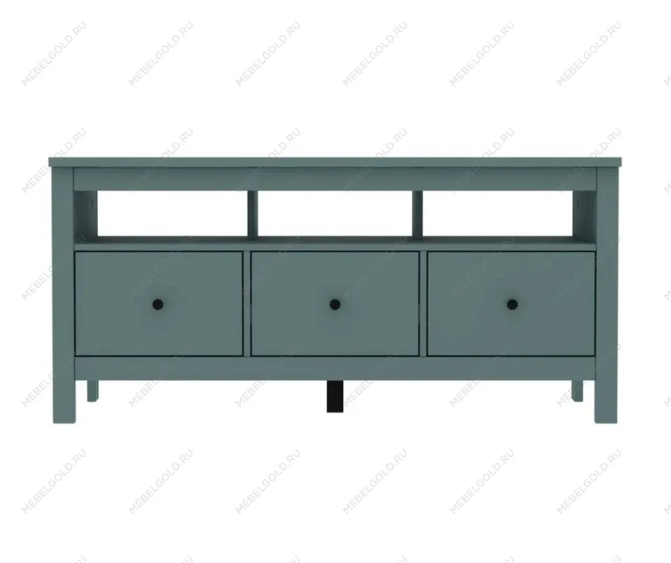 САГА тумба 3 ящика темно-бирюзовая