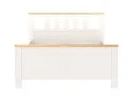 Кровать двуспальная Сага, 140х200 см, белая/ясень | изображение 12