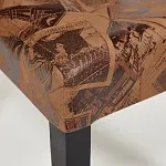 Стул DITTA Коричневый, ткань | изображение 2