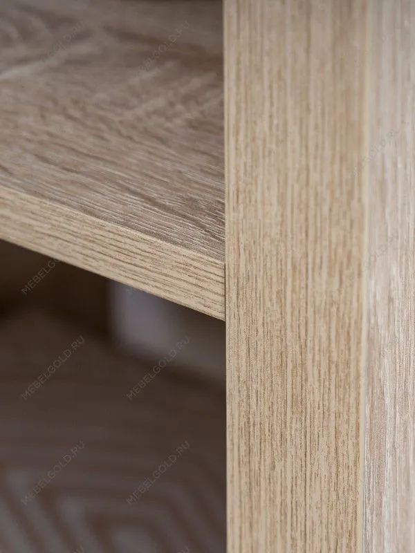 Стеллаж Фора, 4 полки, 77х77х38 см, дуб беленый | изображение 6