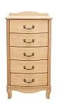 Комод Джульетта узкий 5 ящ.(светлый дуб) | изображение 1