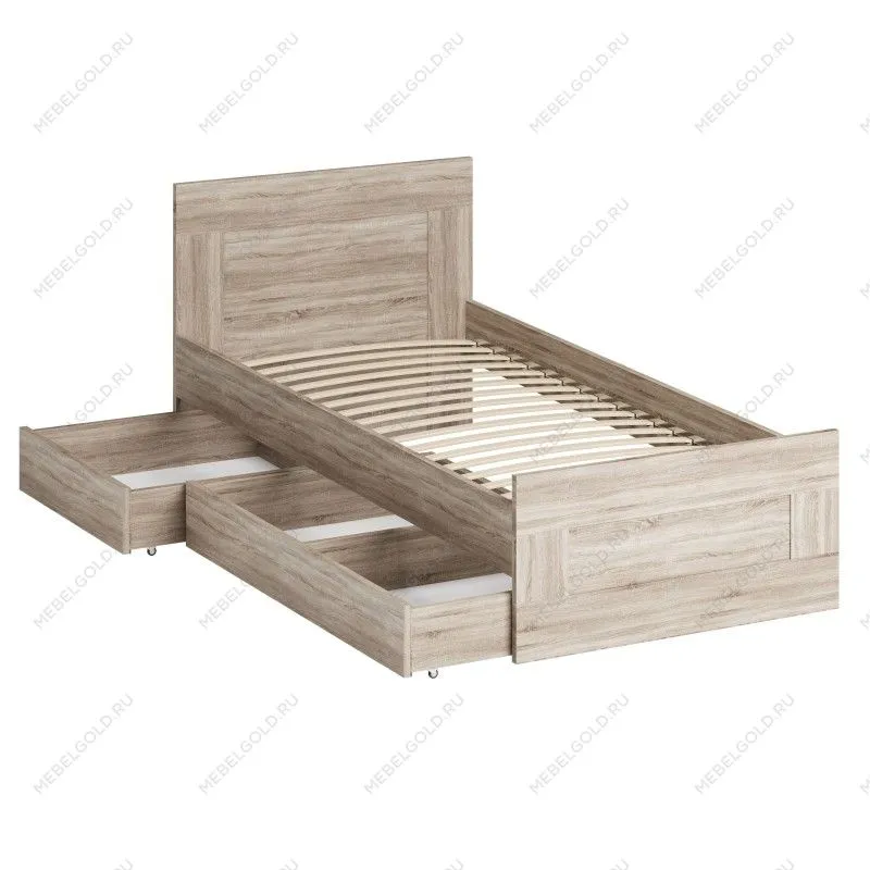 Ящик выкатной для кроватей СИРИУС, 60х60х20 см, дуб сонома | изображение 11