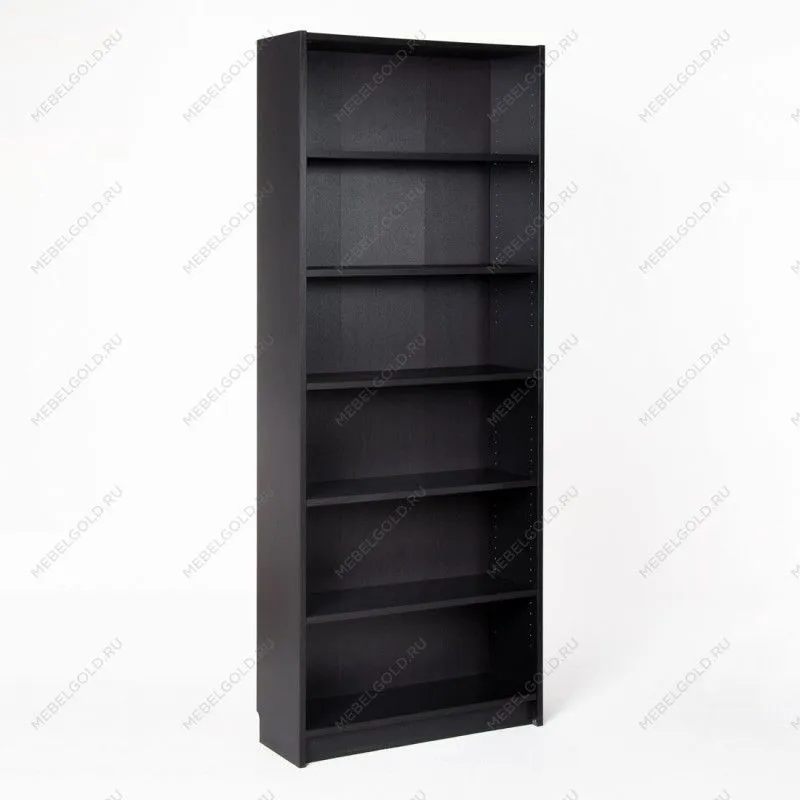 МАЛЬМ / VARMA Стеллаж ИКЕА / IKEA 80, 80x200x28, шпон, черный