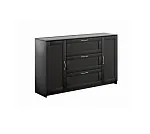 БРИМНЭС / СИРИУС тумба ИКЕА / IKEA 2 двери и 3 ящика 156х95 Дуб Венге | изображение 3