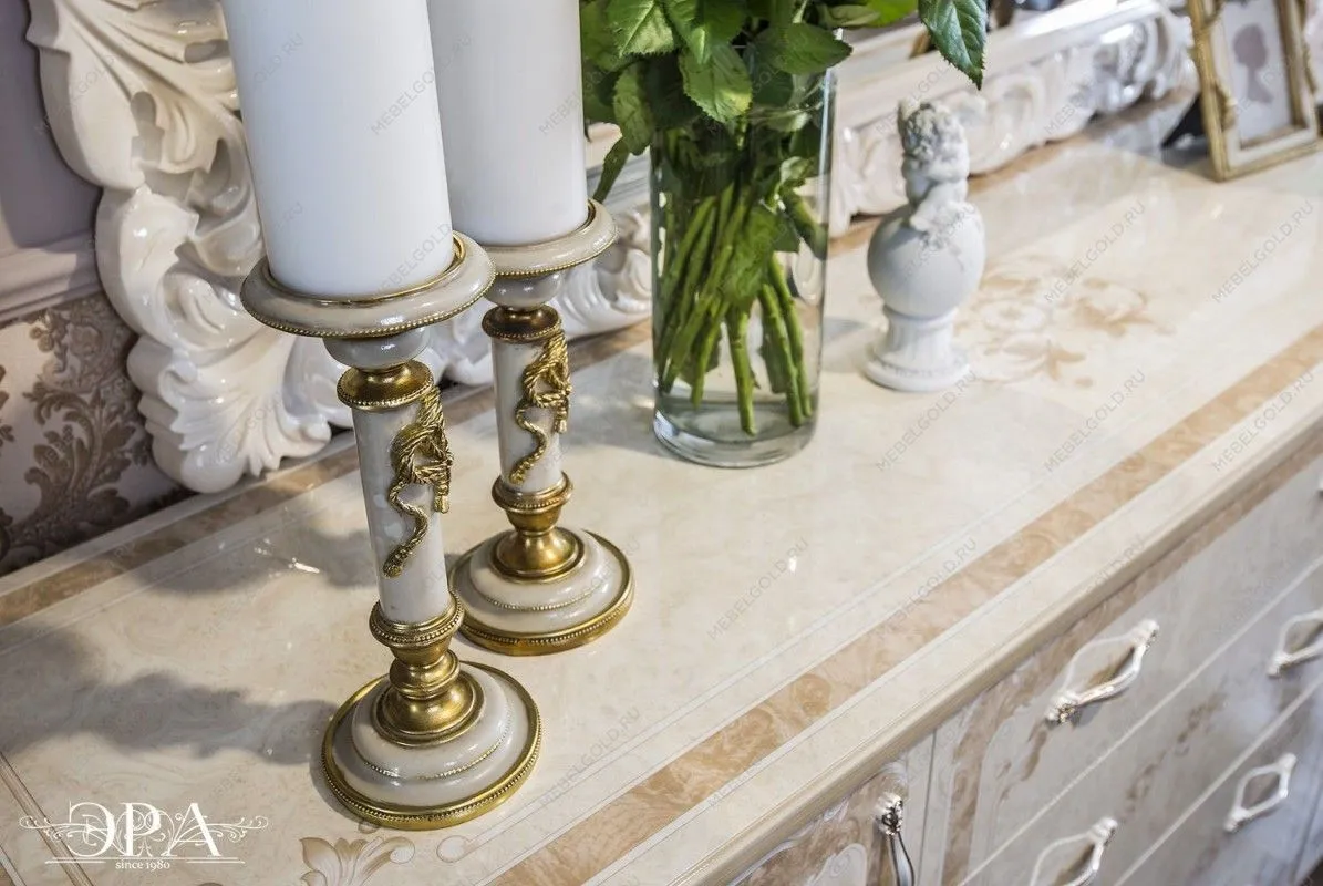 Гостиная Патрисия 1+тв+2 крем корень глянец | изображение 3