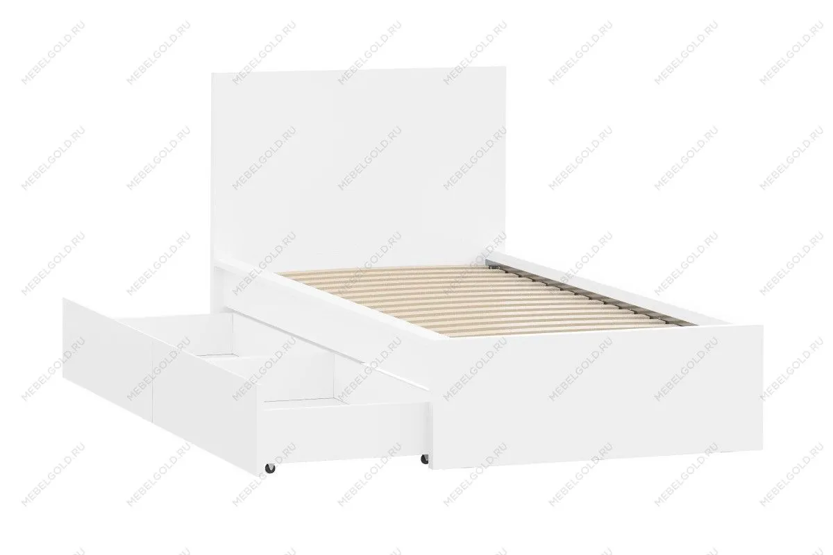 Комплект выкатных ящиков для кровати Варма СЭНГ, 100х61х26 см, белый | изображение 5