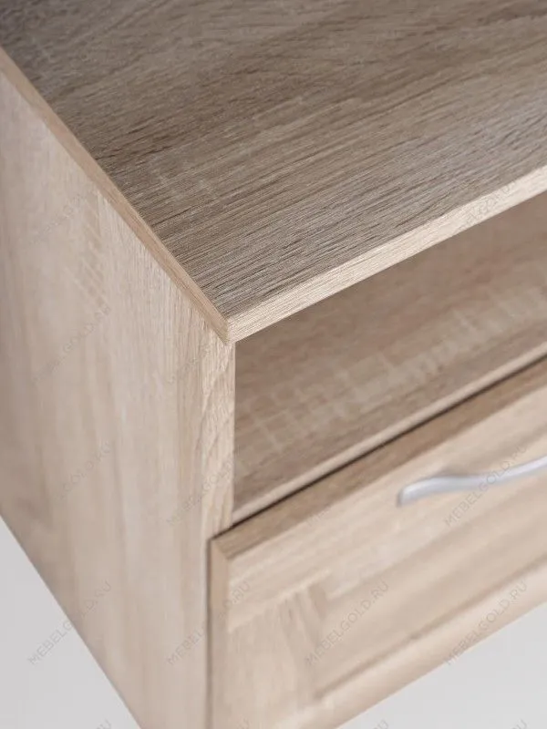 Тумба прикроватная Сириус, 1 ящик, 41х39х53 см, дуб сонома | изображение 10