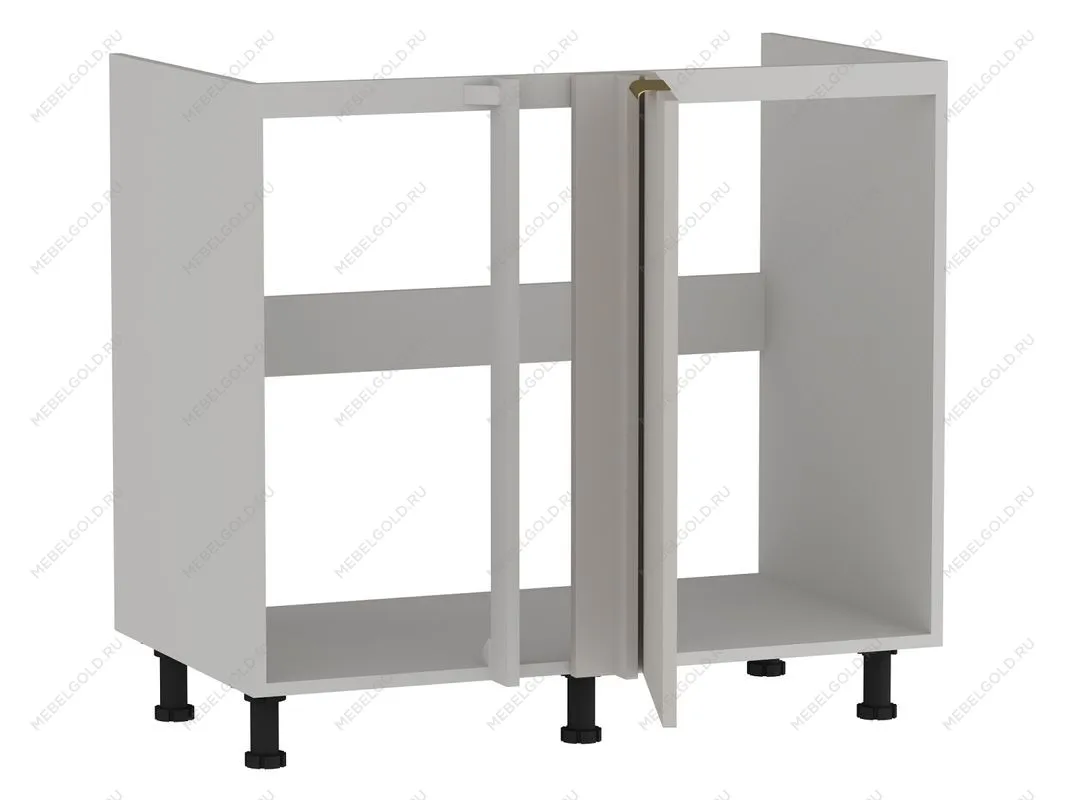 Стол под мойку угловой СМУ-100, Монза (900*554*820) Экокожа Бежевый, 23113 | изображение 1