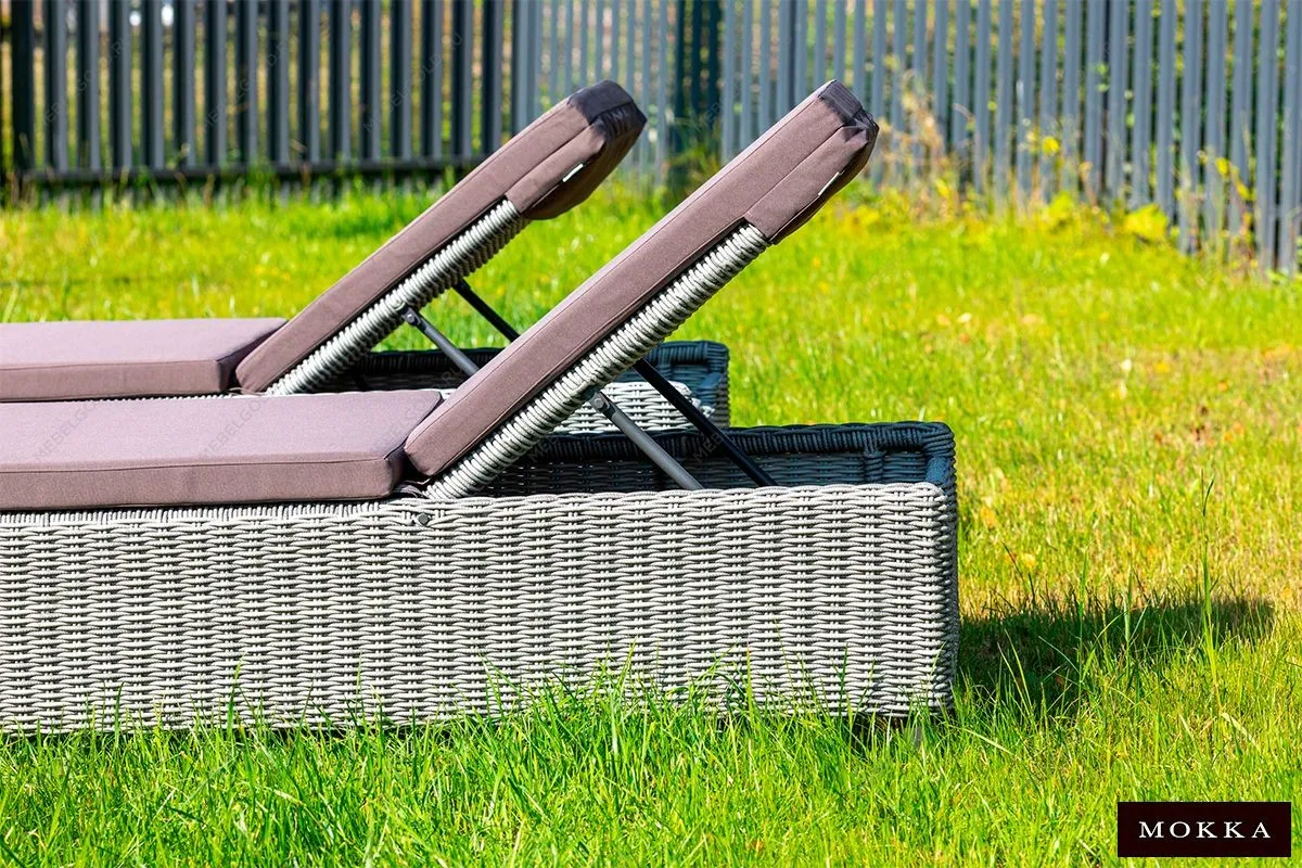 MOKKA BELLA Шезлонг, цвет серый | изображение 2