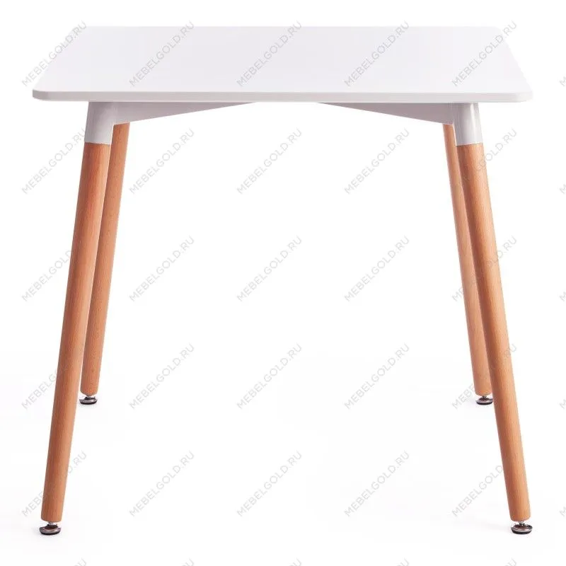 Стол JOHN (mod. T1003) White (Белый) / Natural (натуральный) | изображение 1