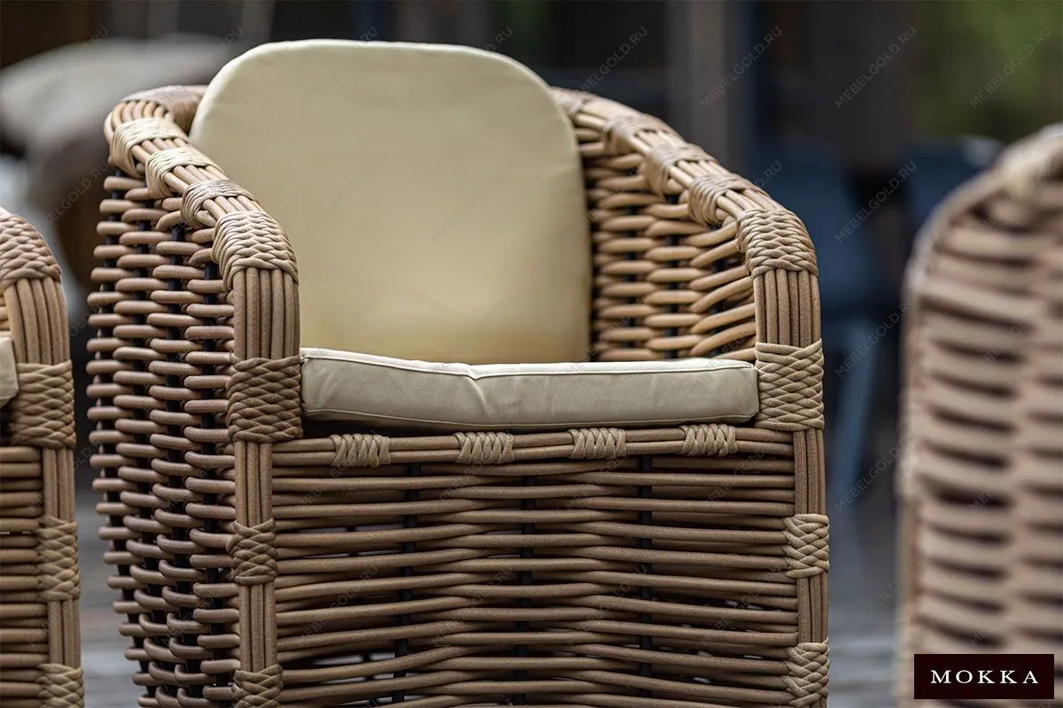 MOKKA MAJORCA кресло, цвет соломенный | изображение 2