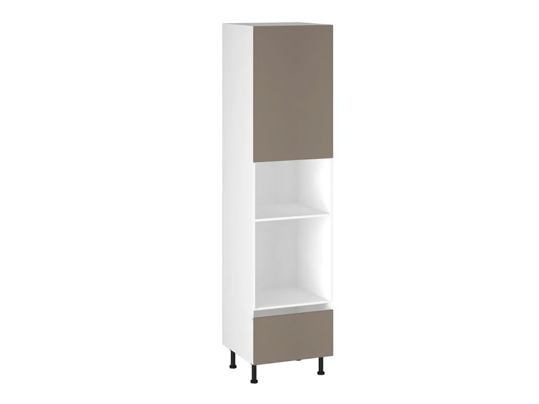 Шкаф-пенал 960 П-1, Виста (600*586*2456) Мокко, 25478