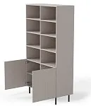 Стеллаж Halmar PAXOS REG-1 (кашемир/черный) | изображение 2