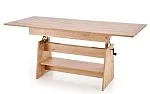 Стол-трансформер Halmar ERIKA 120 (дуб артизан) | изображение 1