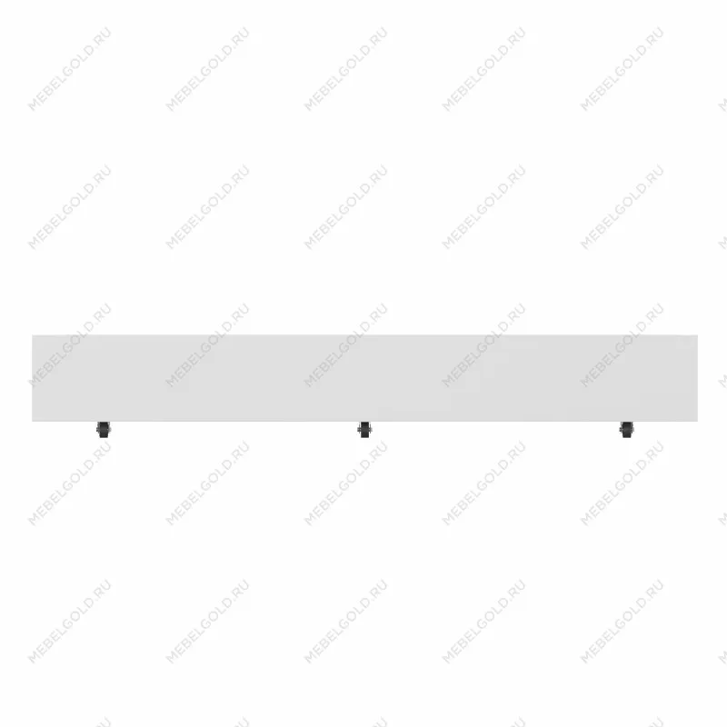 Ящик выкатной для кроватей СИРИУС, 138х60х20 см, белый | изображение 1