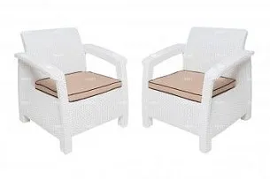 Комплект кресел TWEET Double Seat, цвет: белый