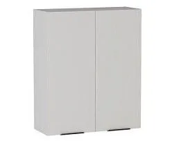 Шкаф 960 2-х дверный ШГ-80, Ватель (800*316*960) Экокожа Белый, 24363