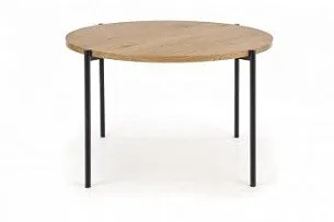 Стол обеденный Halmar MORGAN (дуб золотой, черный)