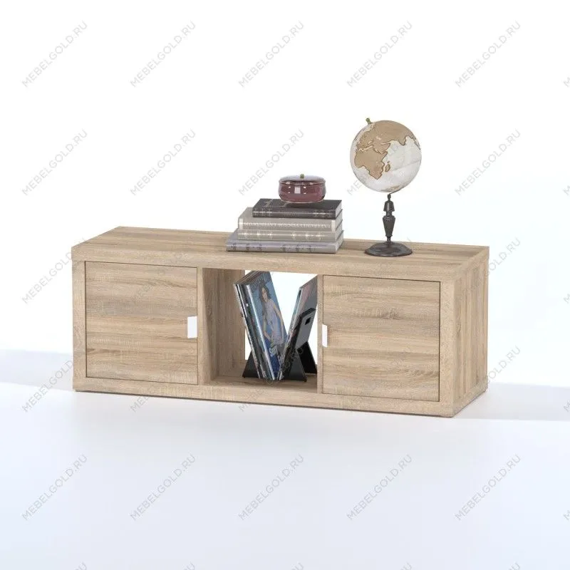 Стеллаж Фора, 3 полки, 112х42х38 см, дуб беленый | изображение 7