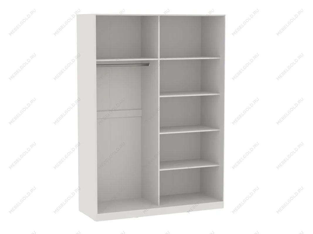 Шкаф купе 2-х дверный (без дверей), Аврора (1624*604*2304) Дуб Мария/Кашемир, 12717