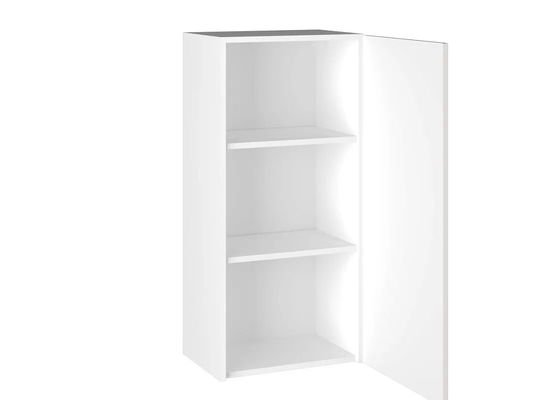 Шкаф 960 ШГ-45, Виста (450*316*960) Экокожа Белый, 26255 | изображение 1