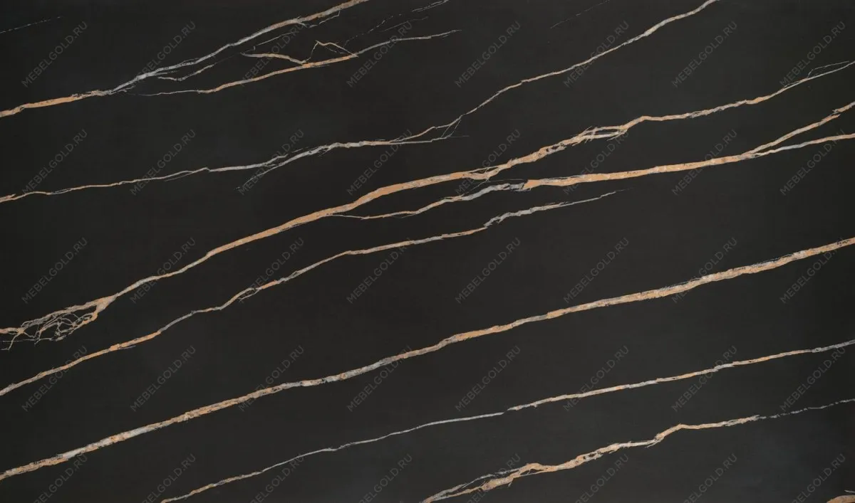 Стол обеденный Halmar LOZANO (черный мрамор/ореховый) | изображение 2