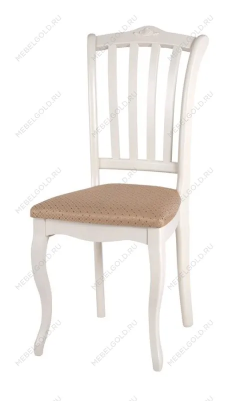 Стул Ланна (тон 308 слоновая кость/ткань Орион золотой) | изображение 1