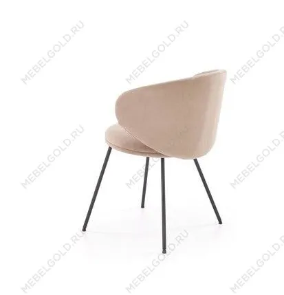 Стул кухонный Halmar K587 (бежевый/черный) | изображение 2