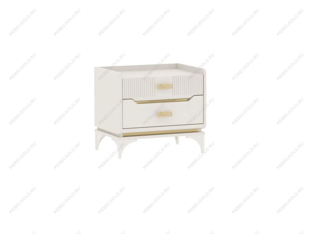 Тумба прикроватная, Сиде (550*394*502) Белый, 12909