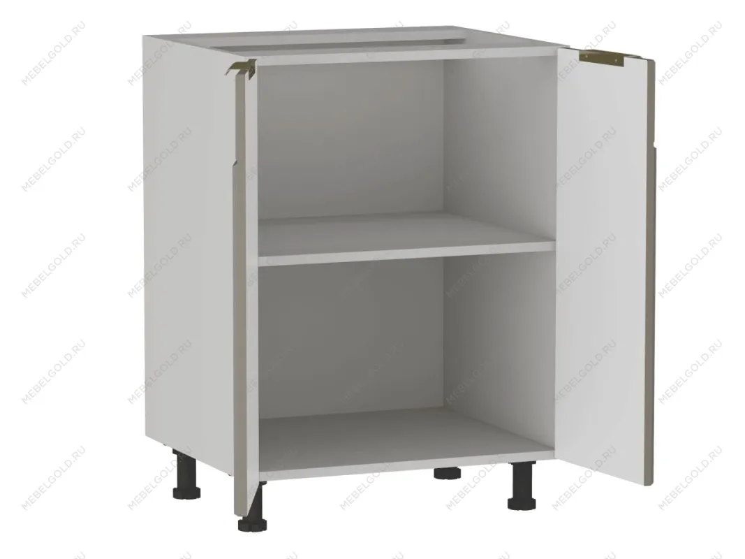 Стол 2-х дверный С-60, Берта (600*528*820) Мокко, 25108 | изображение 1