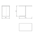 МАКС секция разделительная 100х58 белая | изображение 2