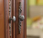 Шкаф с витриной Кентаки REG2W1S каштан | изображение 1