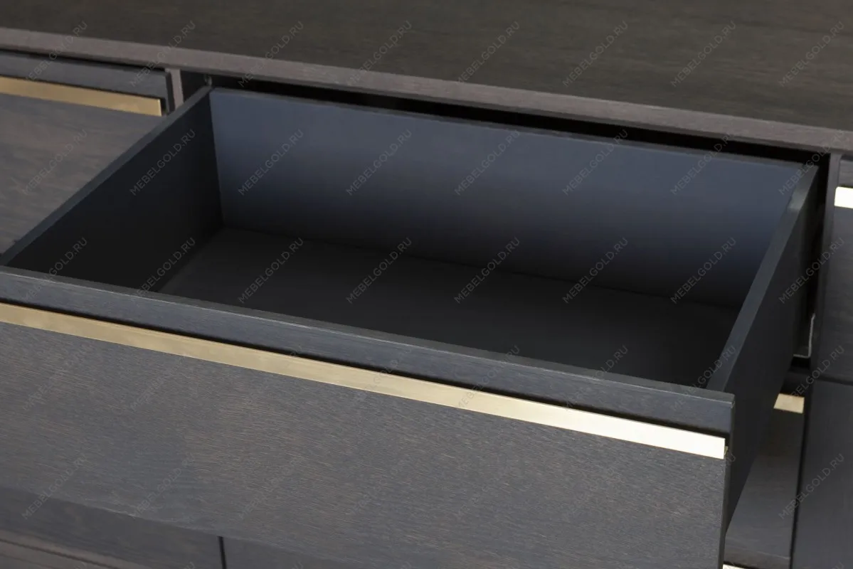 Комод большой Сидней, дуб графит | изображение 6