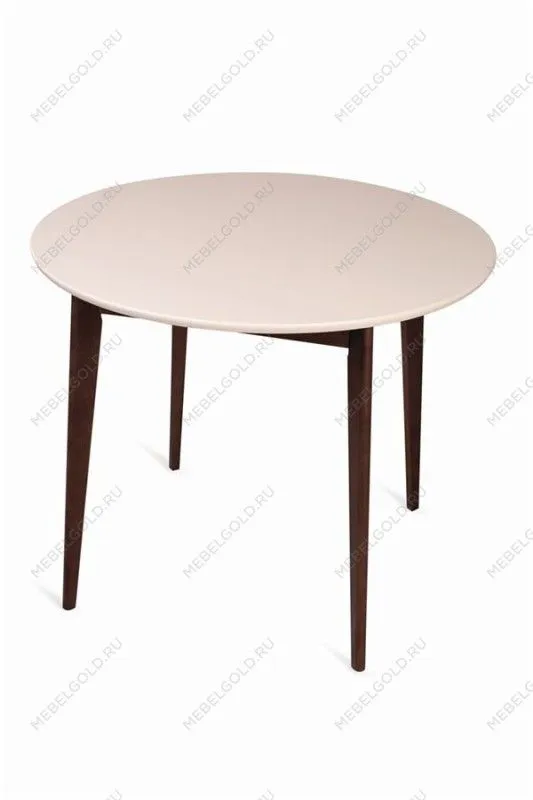 Стол Рэй-d900 (темный тон/слоновая кость 9001) Круглый | изображение 1