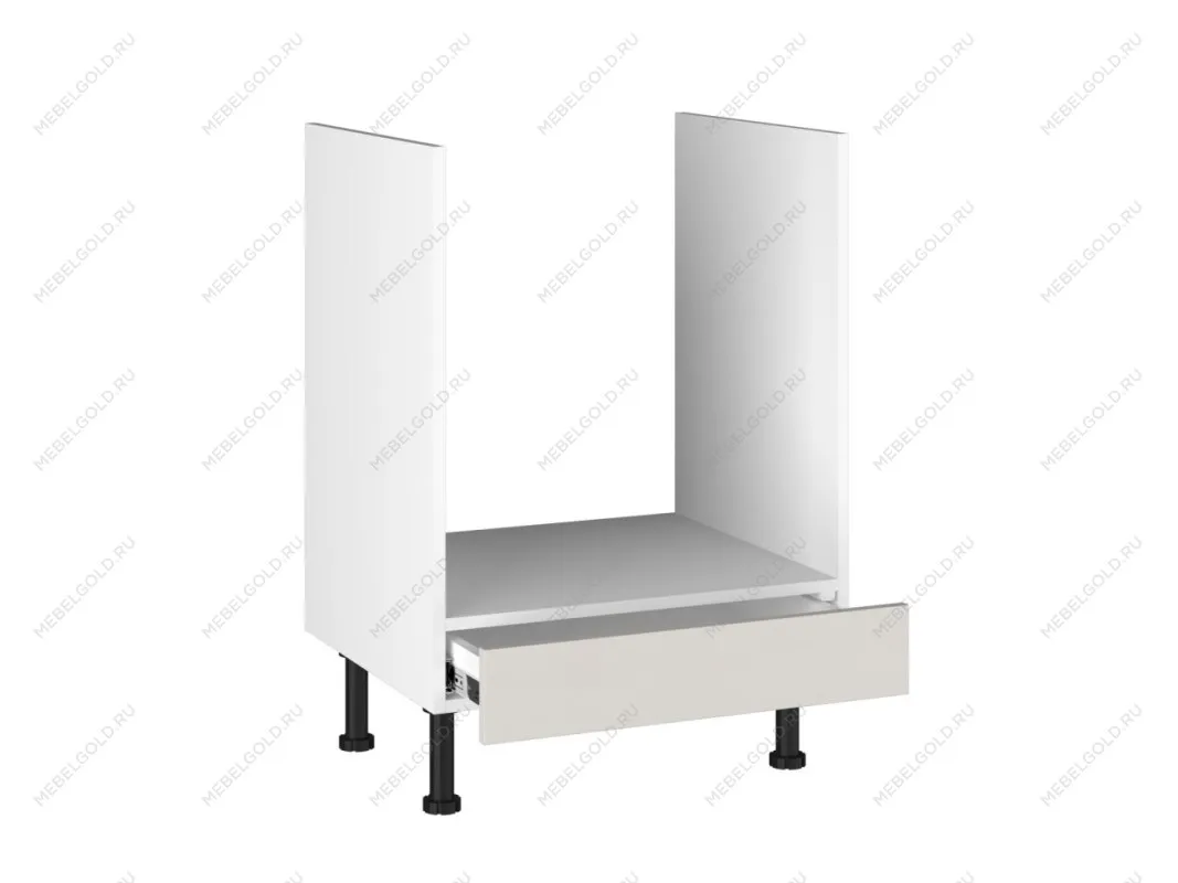 Стол под духовой шкаф СД-60, Виста (600*523*870) Экокожа Белый, 26209 | изображение 1