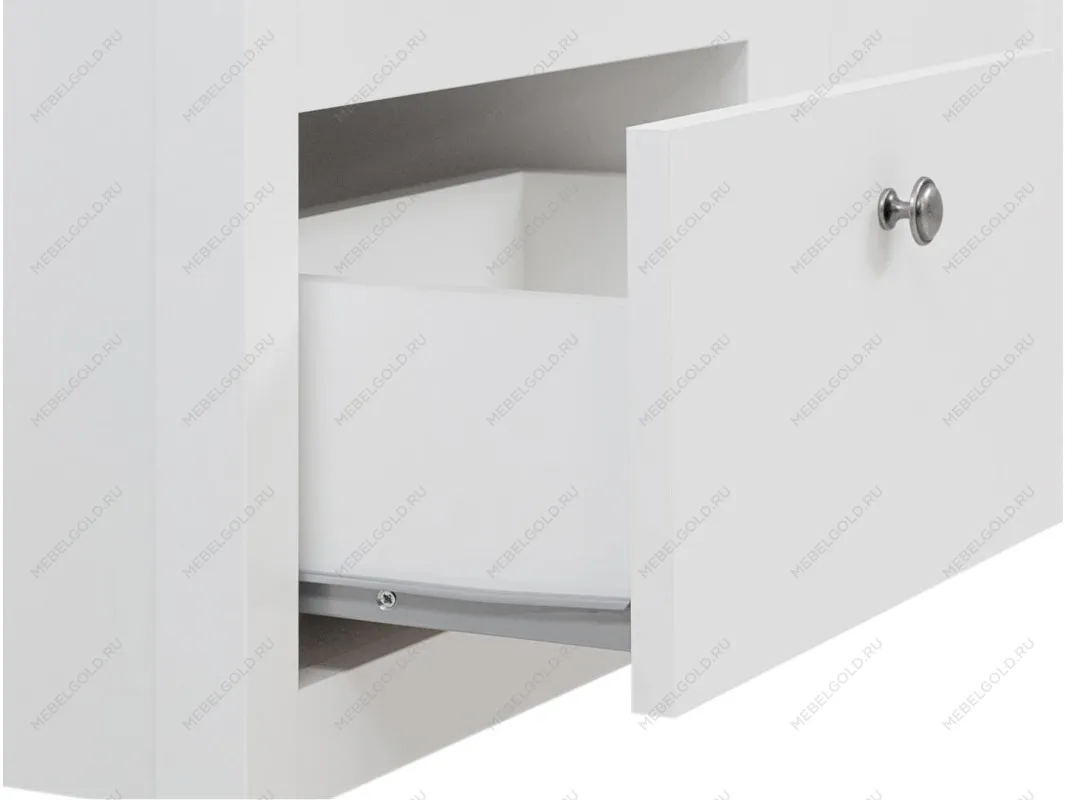 Шкаф-витрина Ева (Хельга) REG2W2S белый | изображение 6