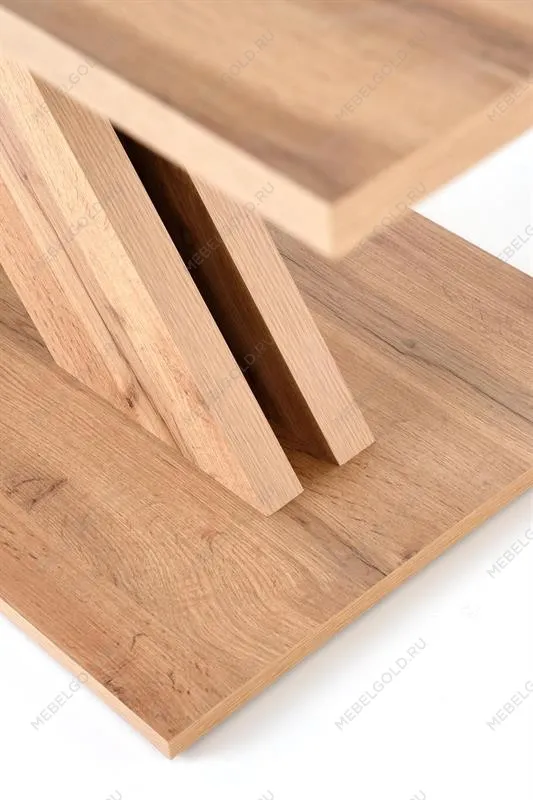 Стол обеденный Halmar XARELTO 130 раскладной (дуб вотан/черный) | изображение 6