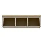 Полка навесная Сага, 3 секции, кашемир/ясень | изображение 1