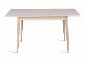 Стол Рэй-1200 (беленый дуб/белая эмаль)