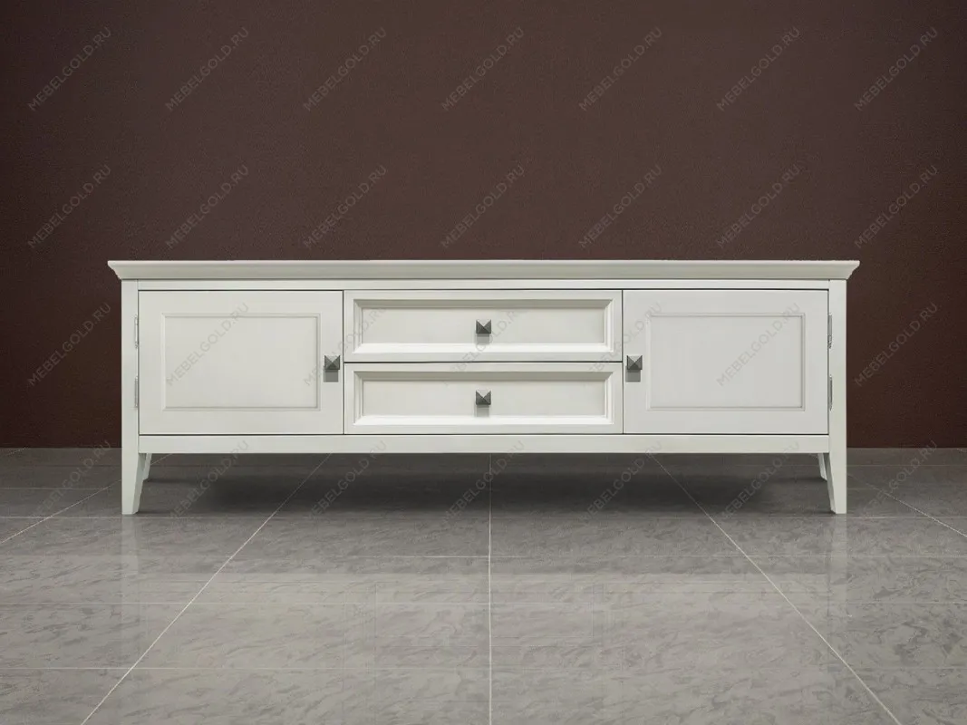 Тумба ТВ 2 ящика 2 дверцы Manhattan (Молочный) | изображение 1