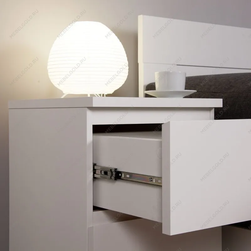 Комод Варма, 6 ящиков, горизонтальный, 160х78х40 см, эмаль белая | изображение 5