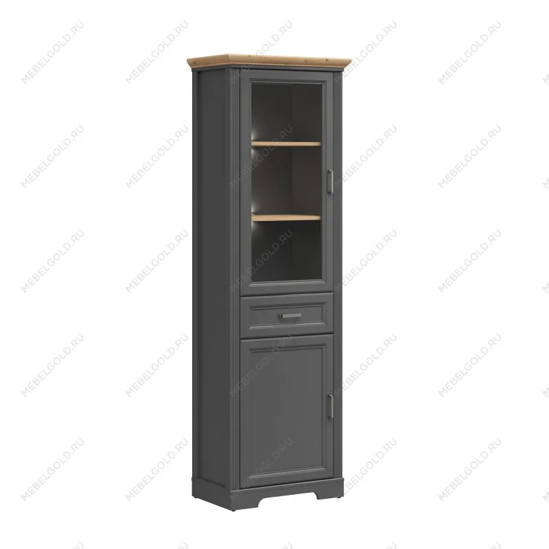 Шкаф с витриной Жасмин REG1W1D1S с подсветкой | изображение 1